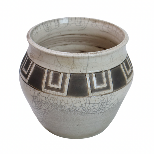 Large White Vessel