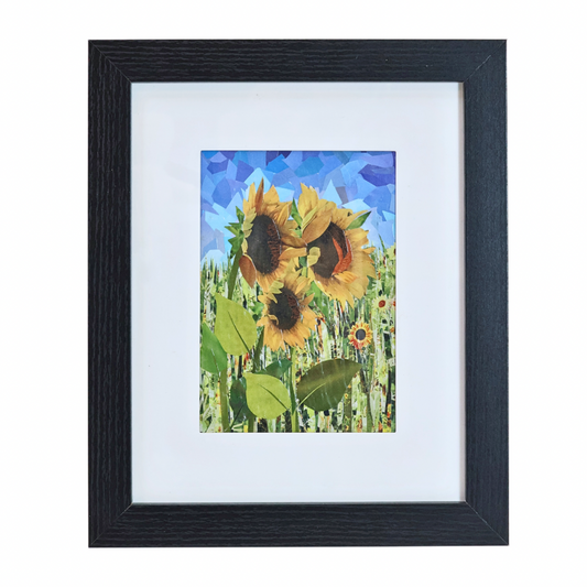 Sunflowers 5x7 Framed