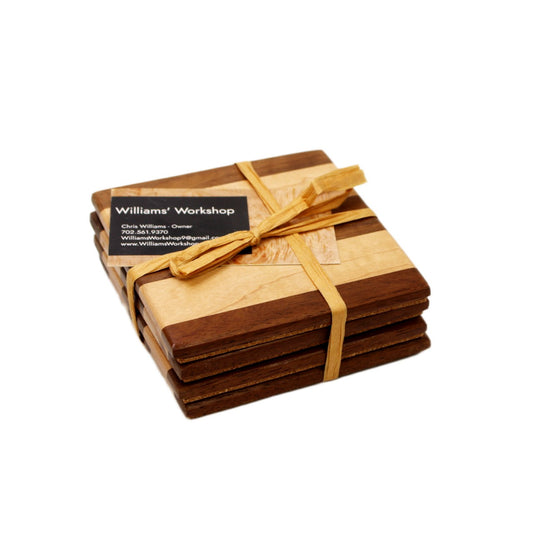 Wood Coasters (set of 4)