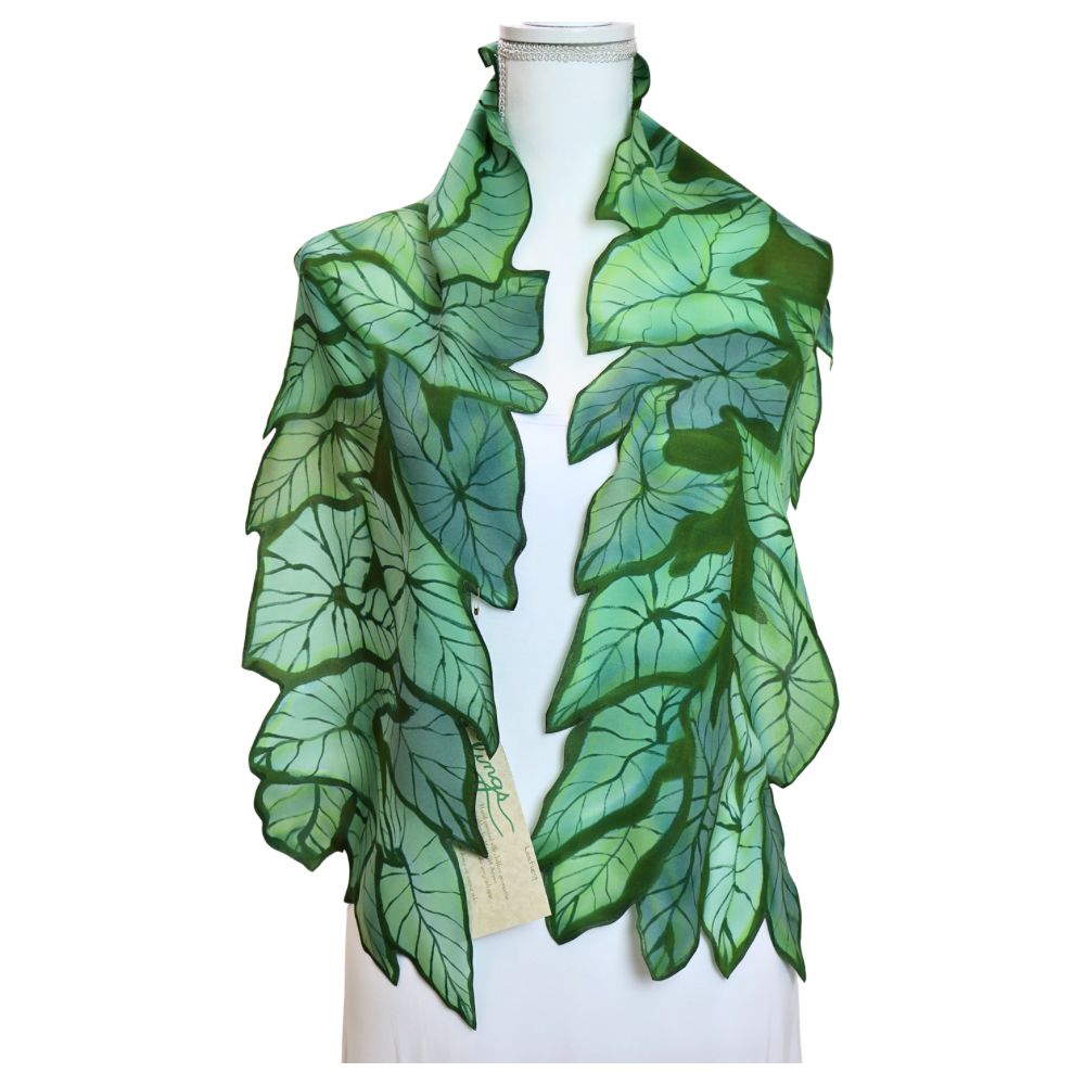 "Leafiest". Cling Scarf