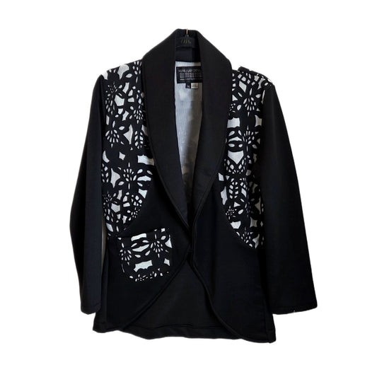 Shawl Collar Knit Coat