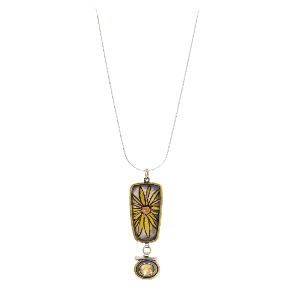 Yellow Daisy NK w/Citrine