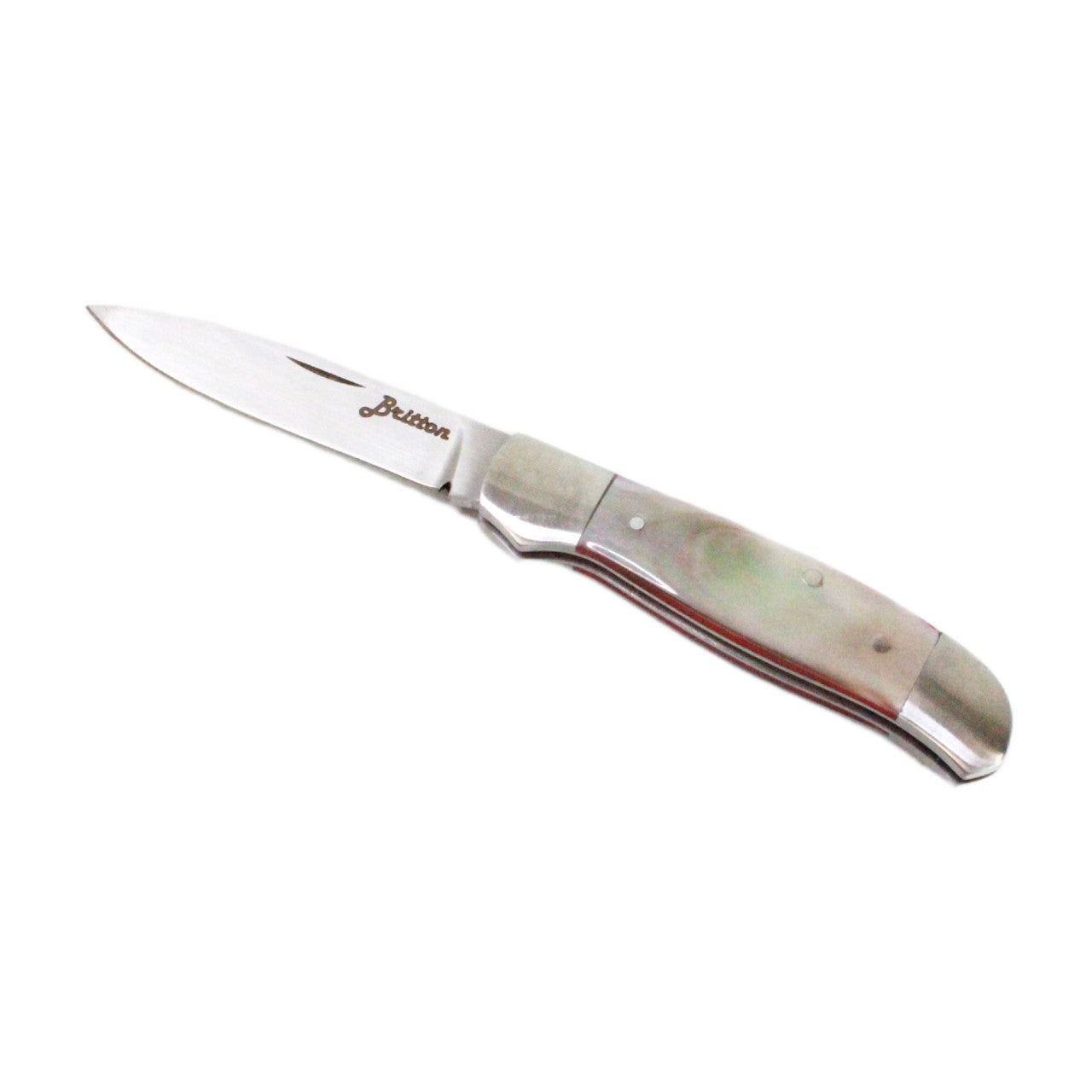 Gents II White Mother of Pearl Knife