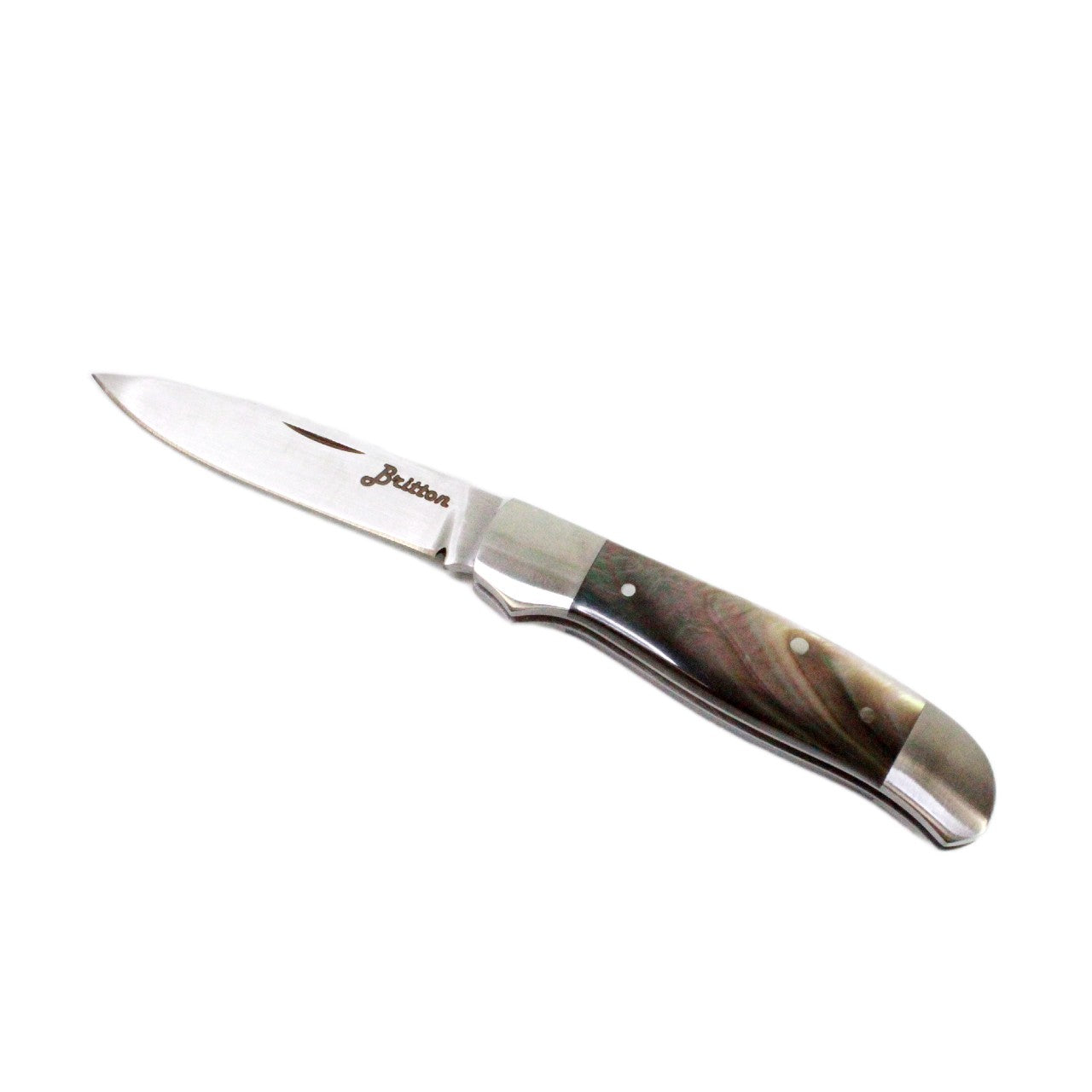 Gents II Black Mother of Pearl Knife