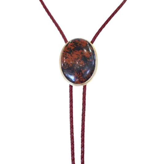 Red Jasper Bolo Tie
