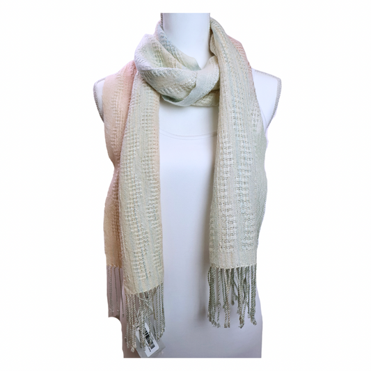 Handwoven Scarf - Soft Skies