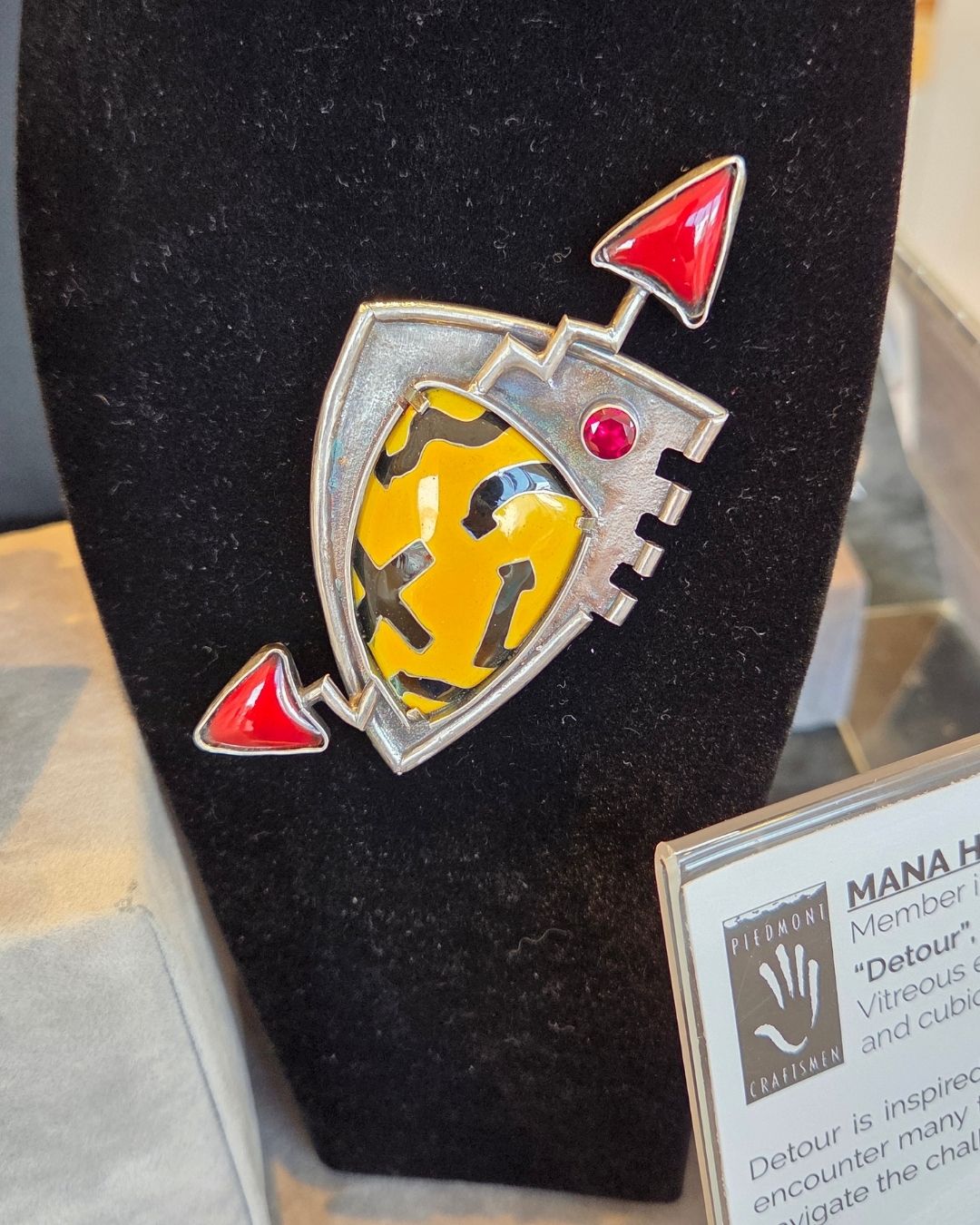 "Detour" Pendant