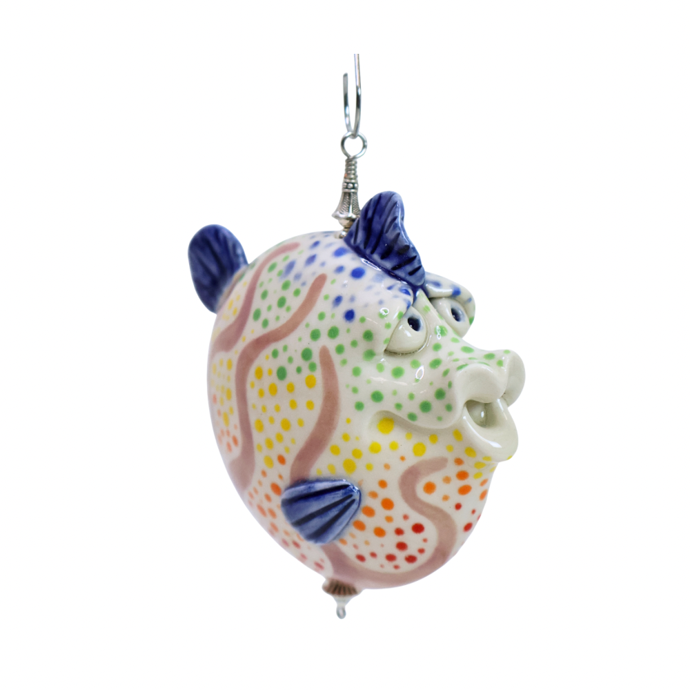 Rainbow Fish Ornament
