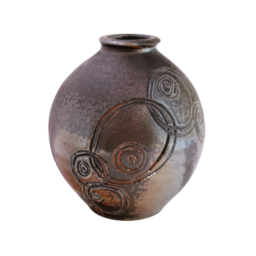 Round Vase with Circles