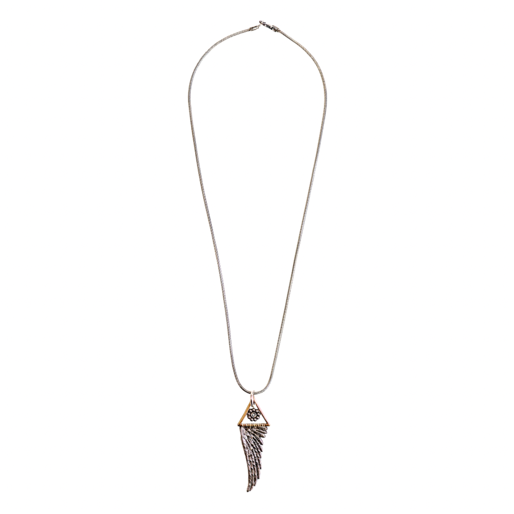 Wing Pendant SS/14K.