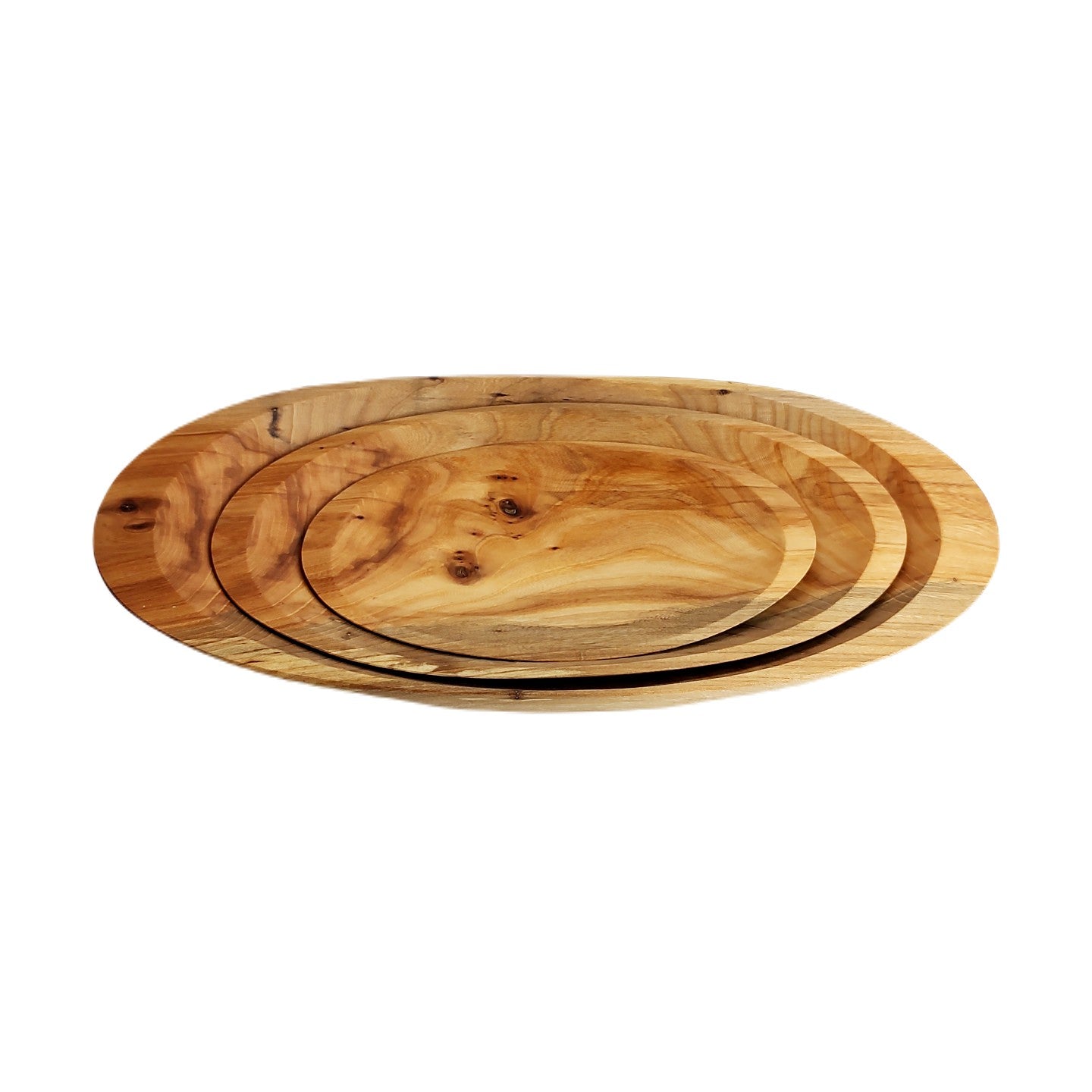 Elm Oval Bowls - Set of 3