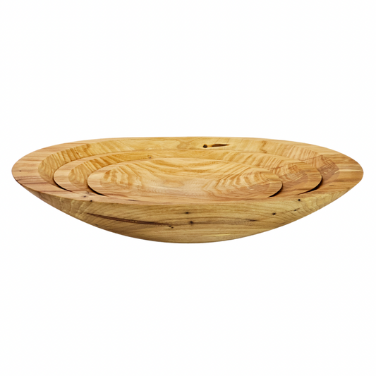 3 piece Bowl Set Maple