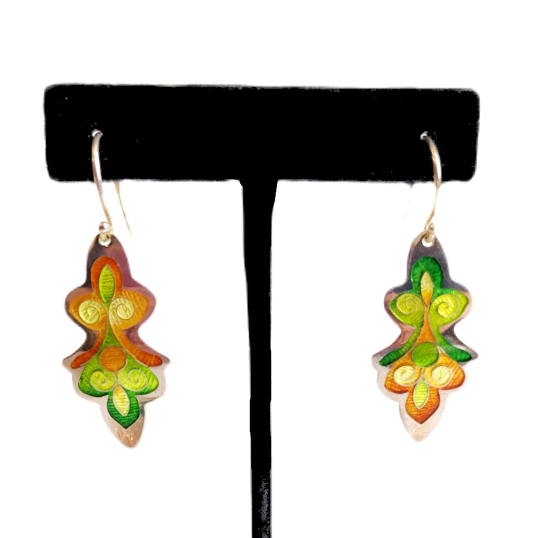 Yellow & Green Artemis Earrings