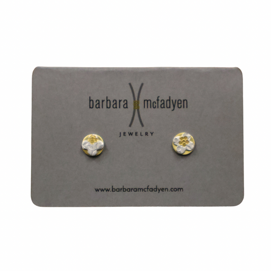 Petite Quatrefoil Studs