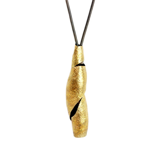 Etched Bead Necklace