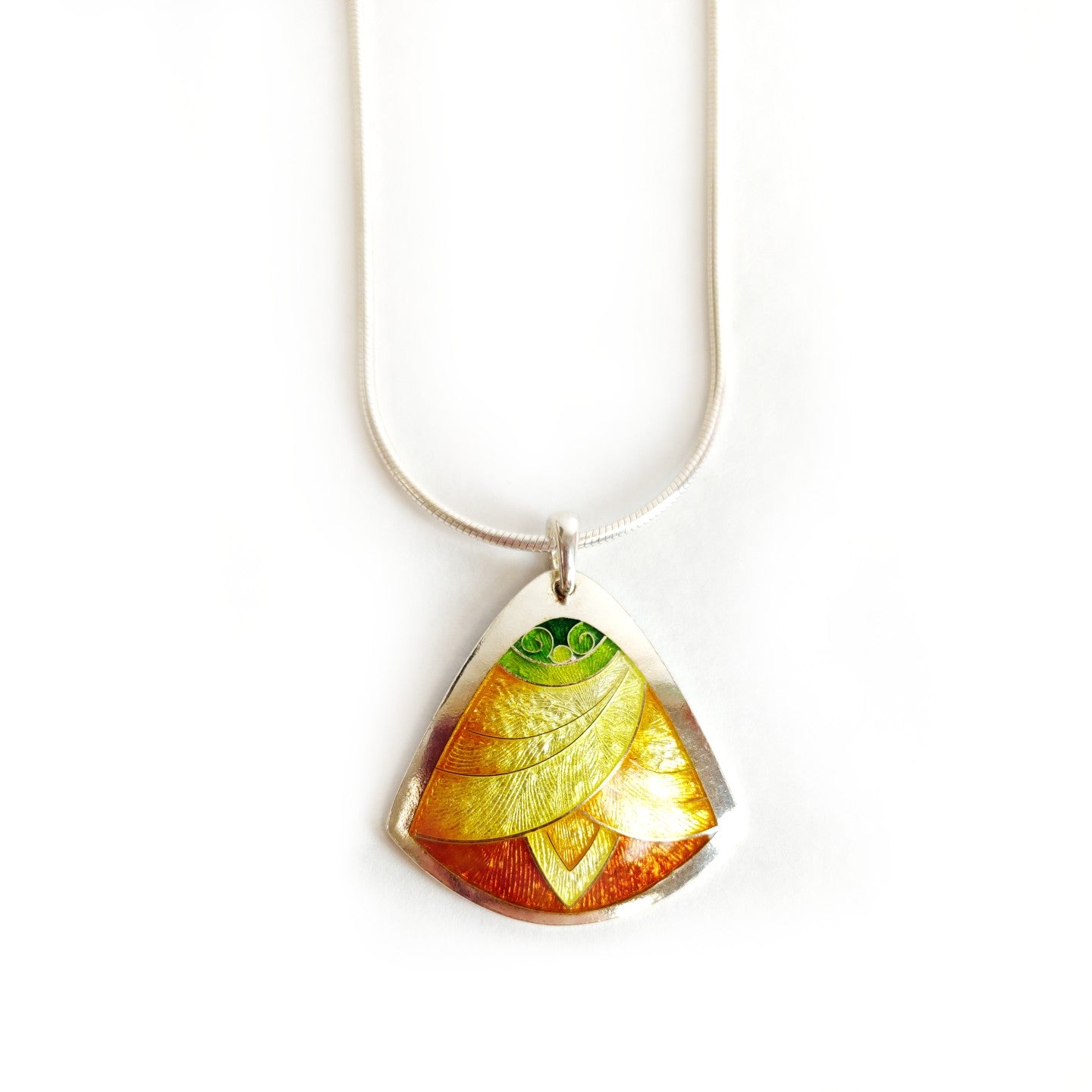 Yellow Lotus Pendant