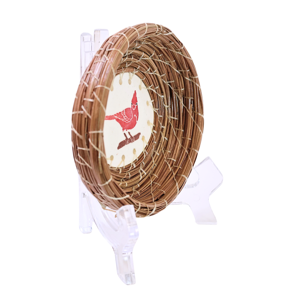 Oval Sm. Cardinal Basket