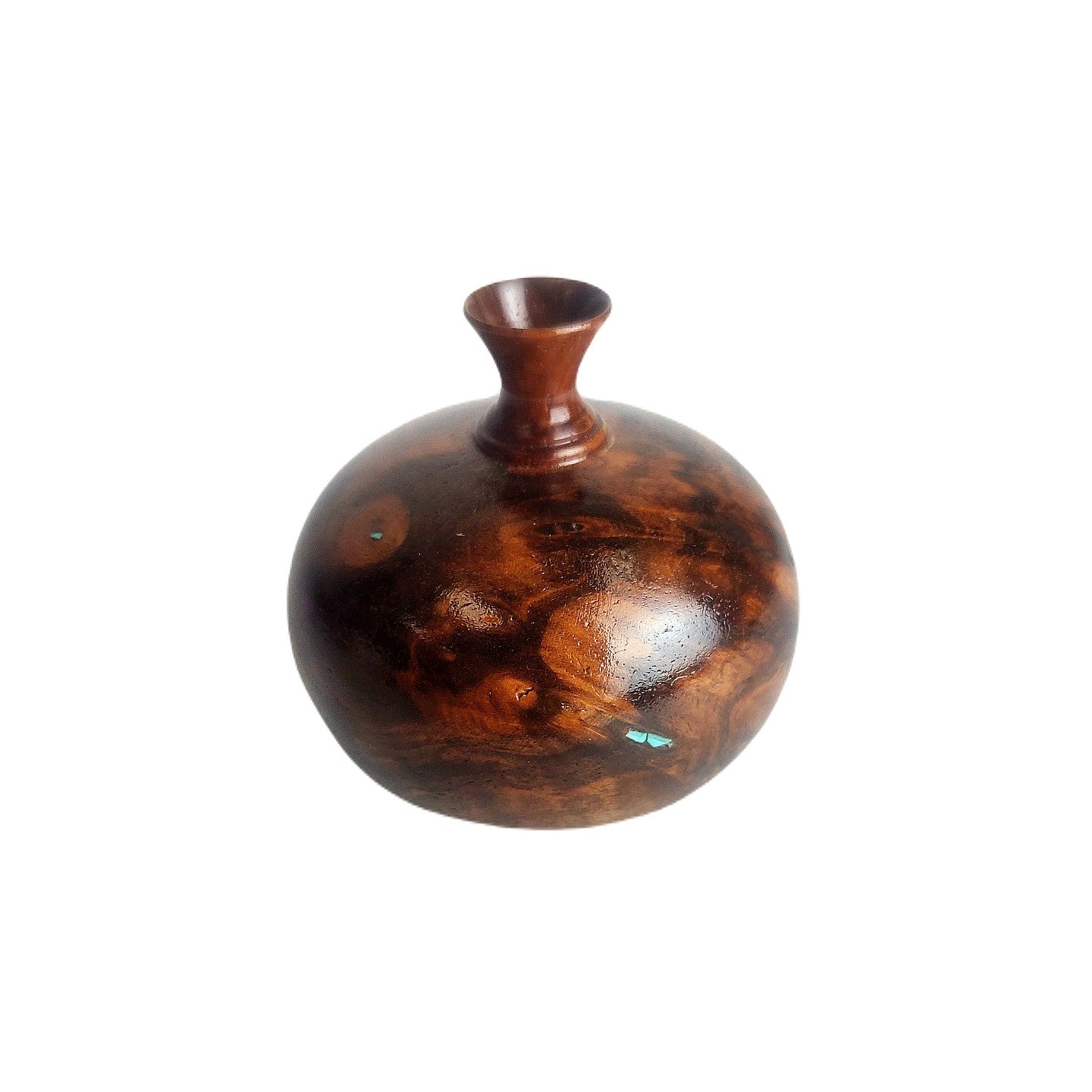 Walnut Burl Vase