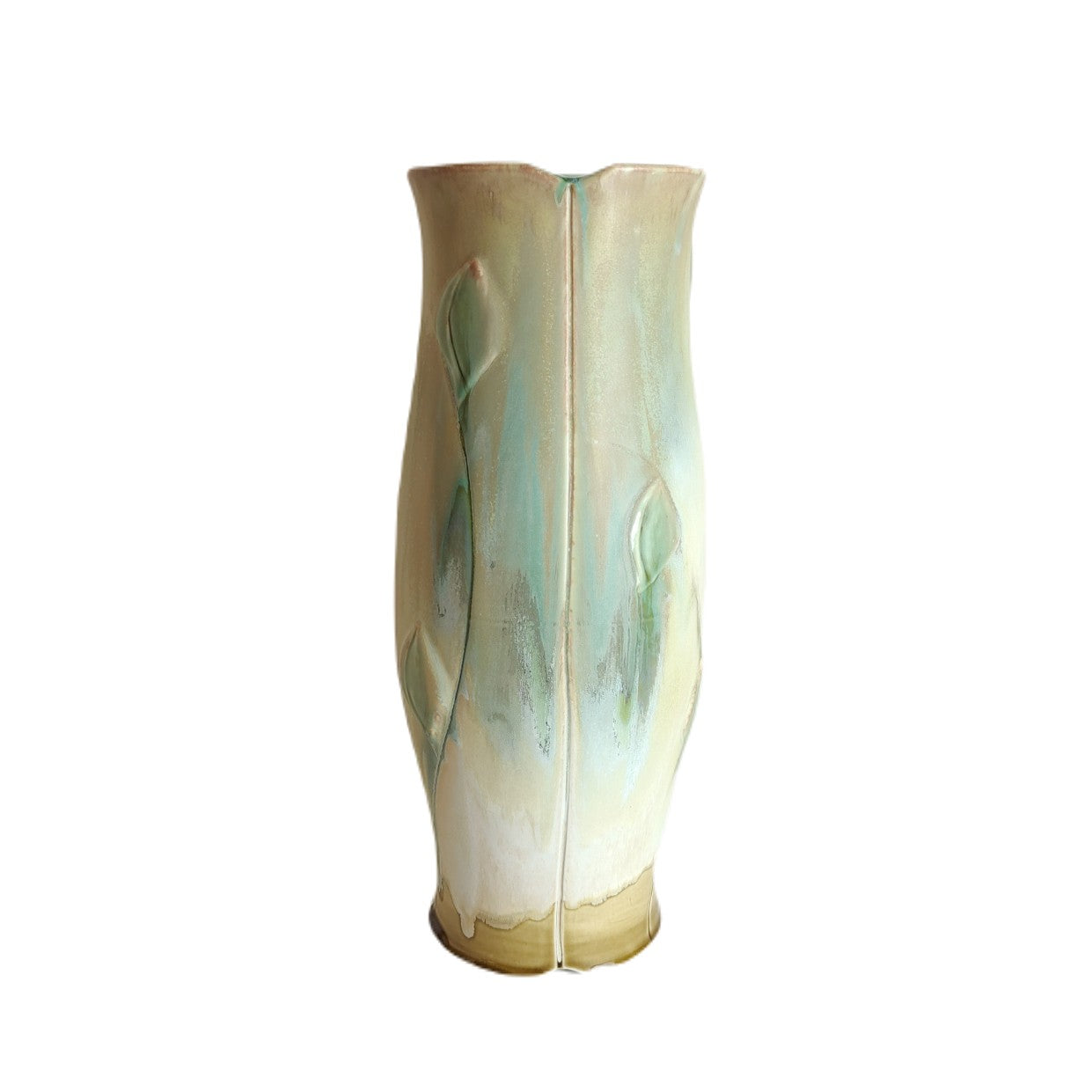 Tall Leaf Vase