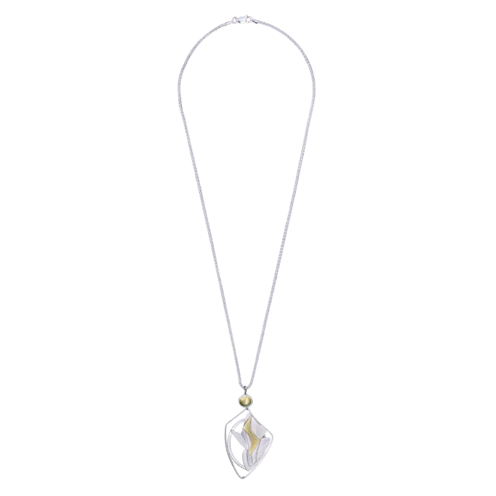 Sun and Lightning Pendant