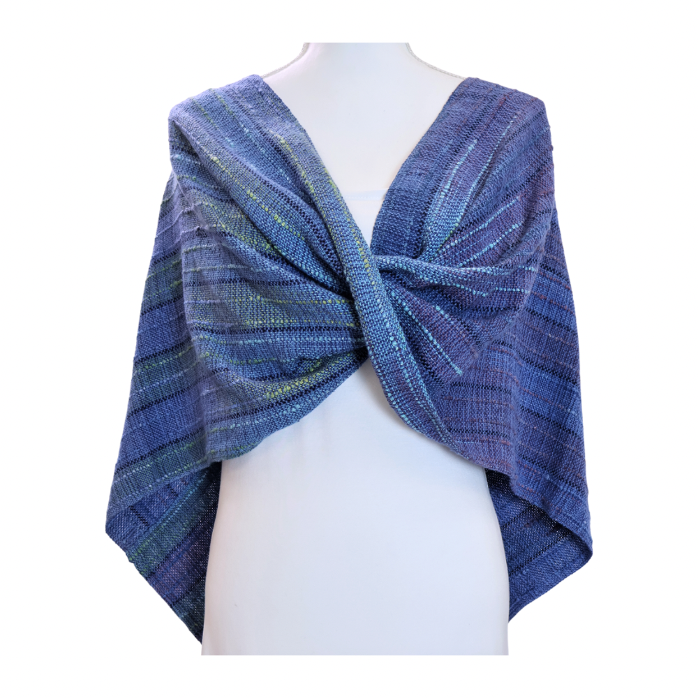 Blueberry Twist Shawl