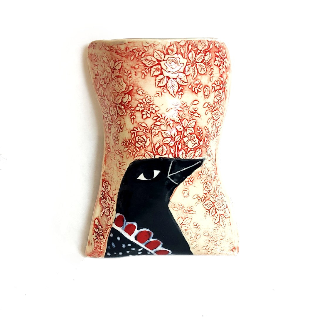 Blackbird Pocket Vase