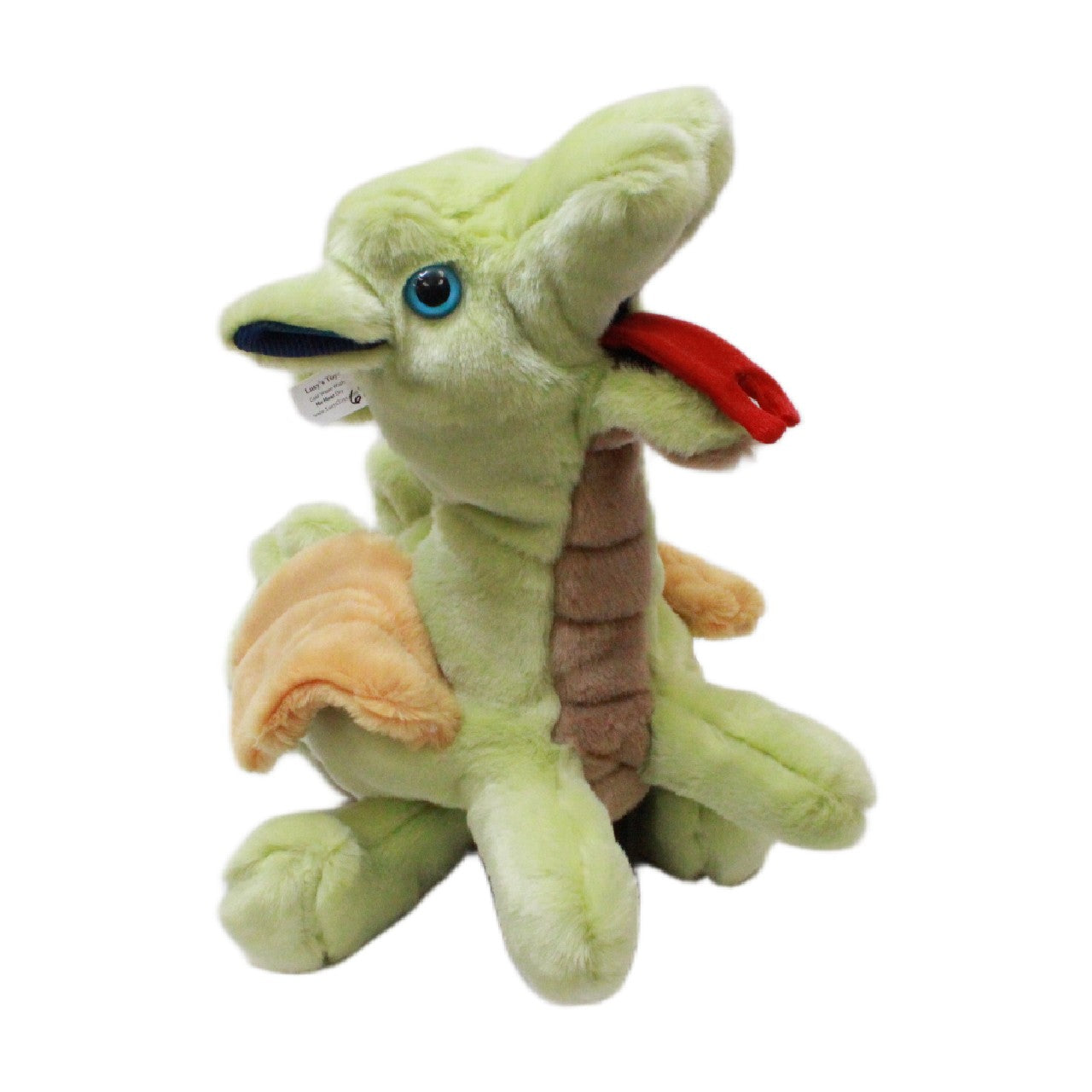 Sm Dragon Puppet-Green