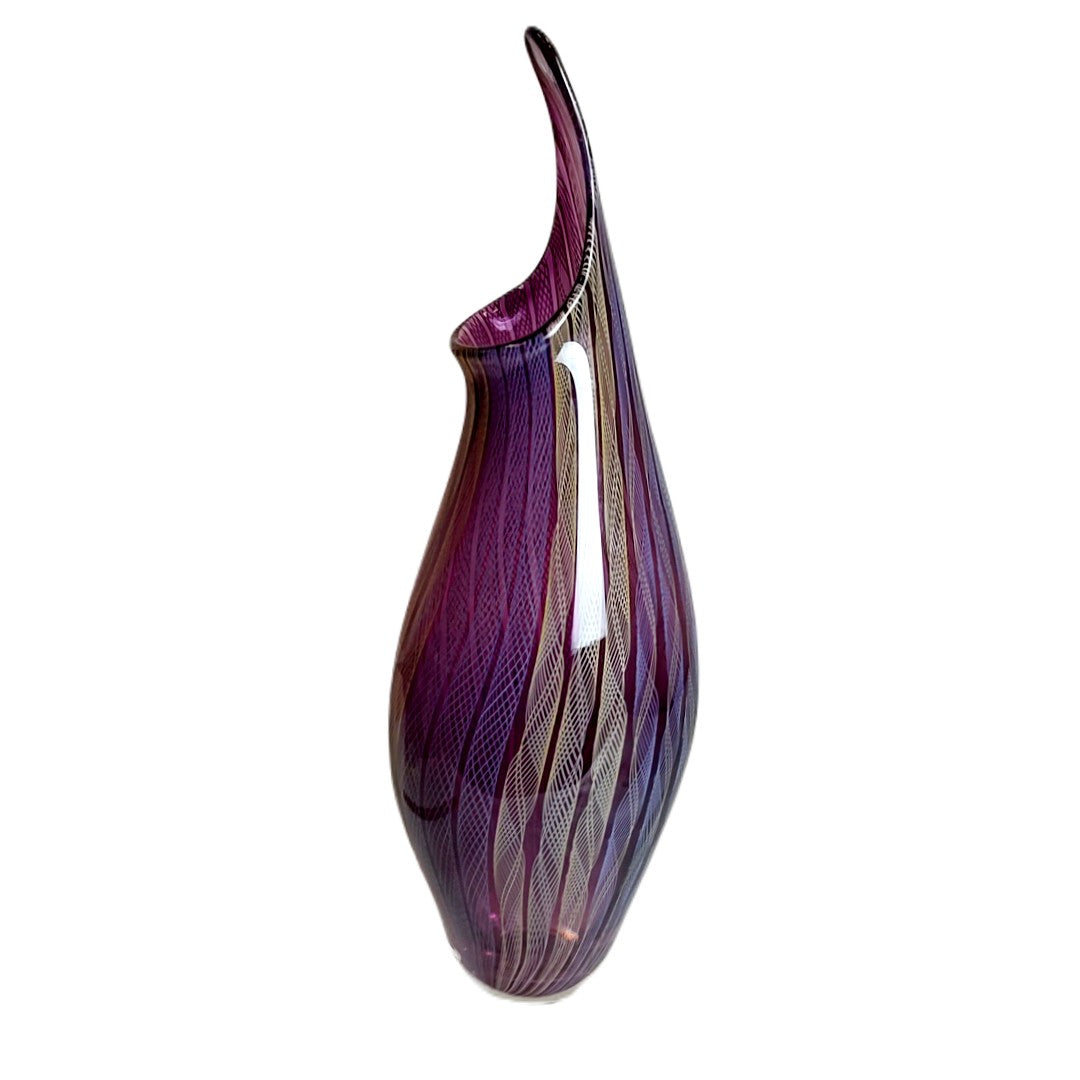 Purple Tusk Vase