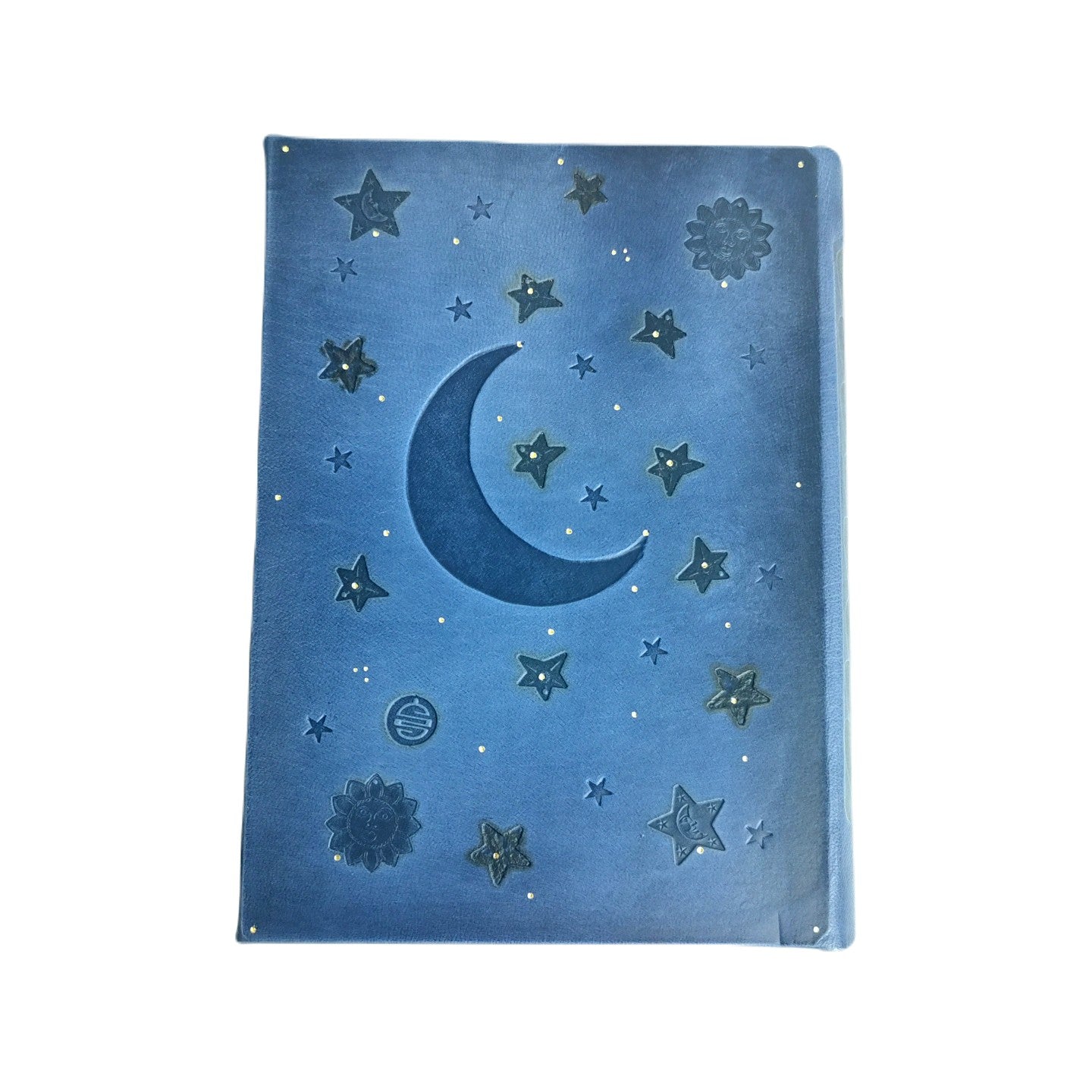 Hardbound Moons & Stars-Blue