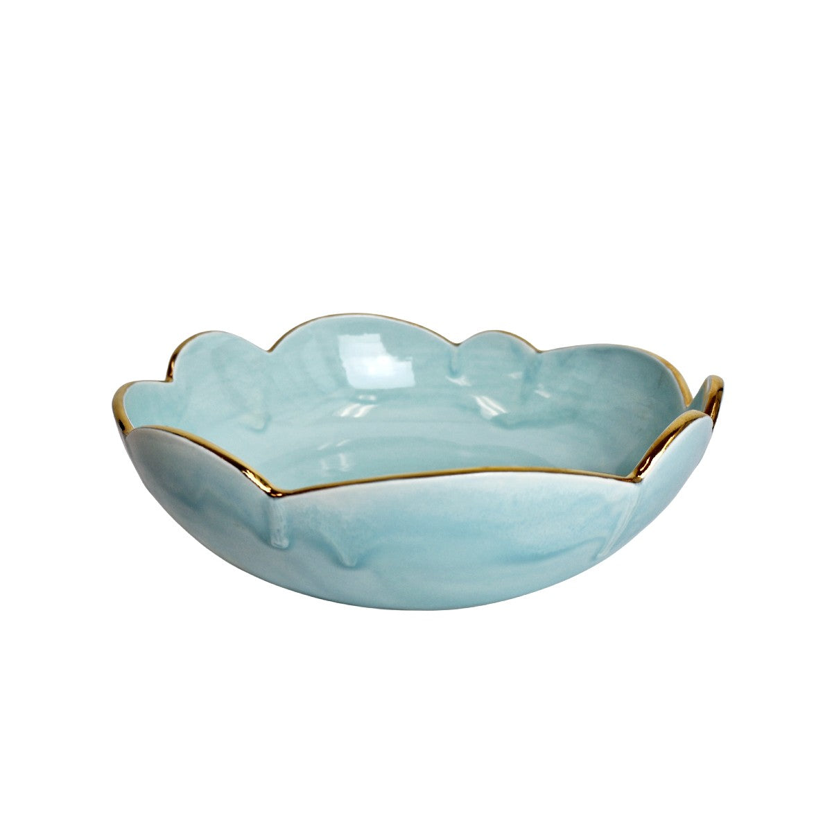 Cloud Bowl - Blue/Gold