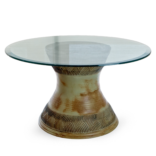 Lg. Table/Glass top
