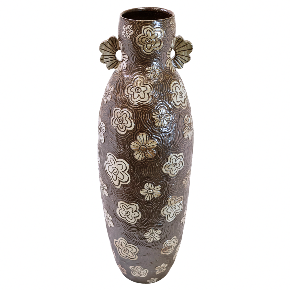 Tall Vessel w/ Flowers