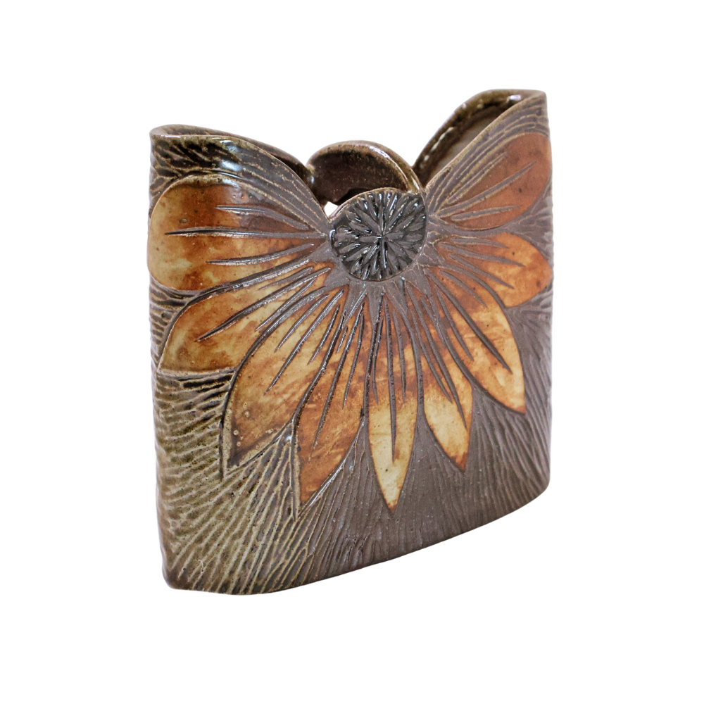 Flower Design Utensil Holder
