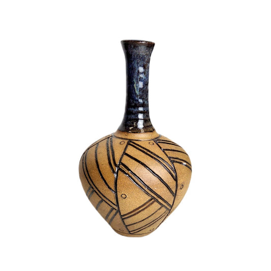 Blue & Brown Bottle