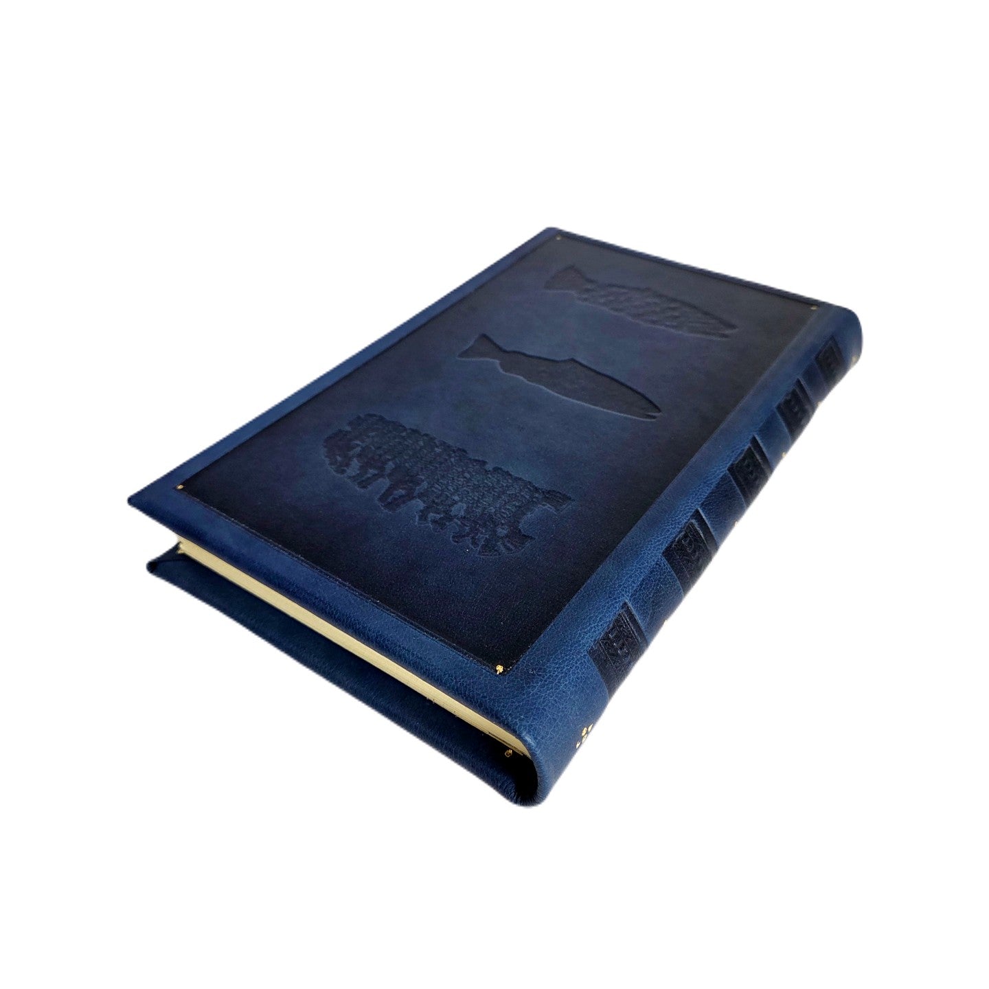 9x5 Hardbound Journal - Mountain & Fish