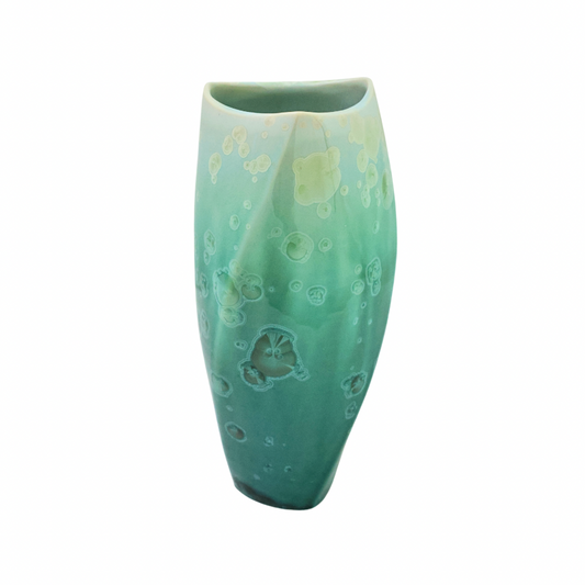 Emerald Triangle Vase