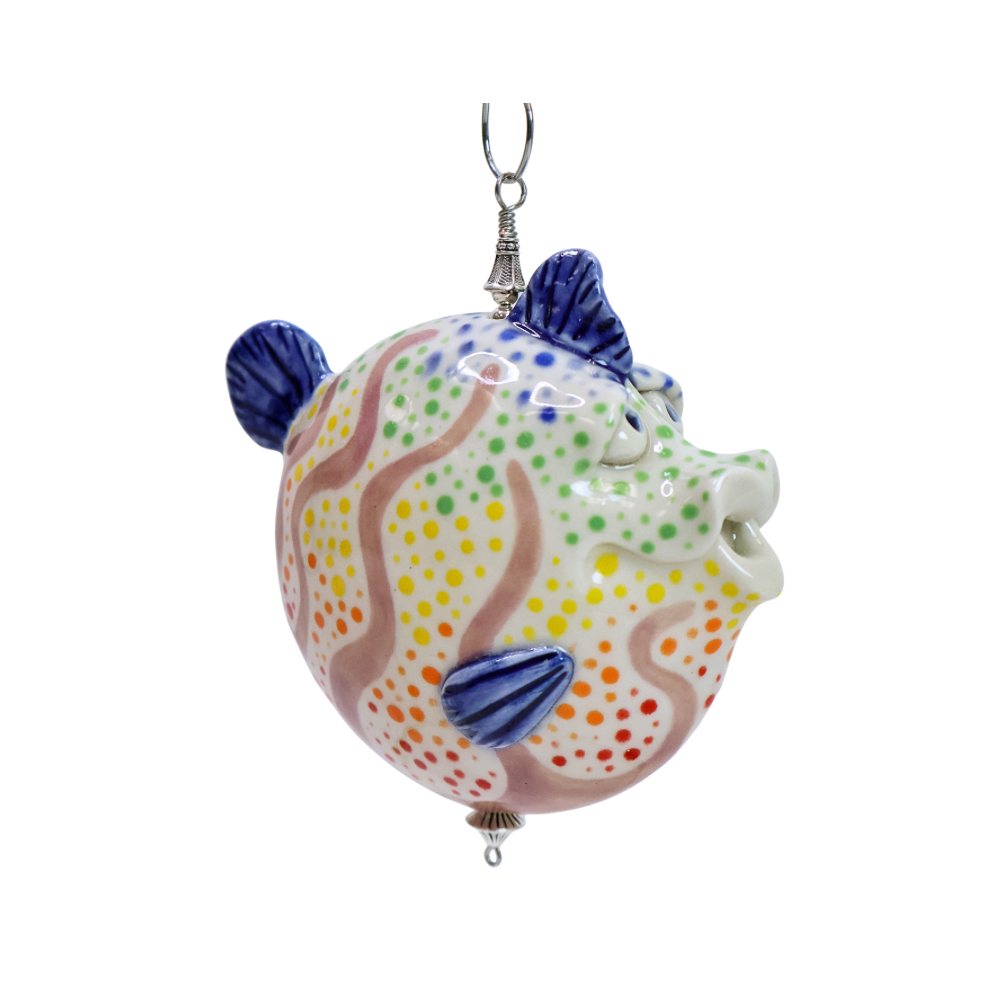 Rainbow Fish Ornament