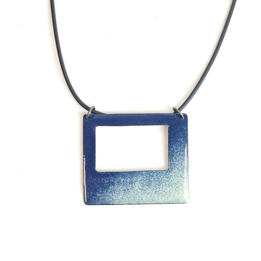 Reversible Square Necklace