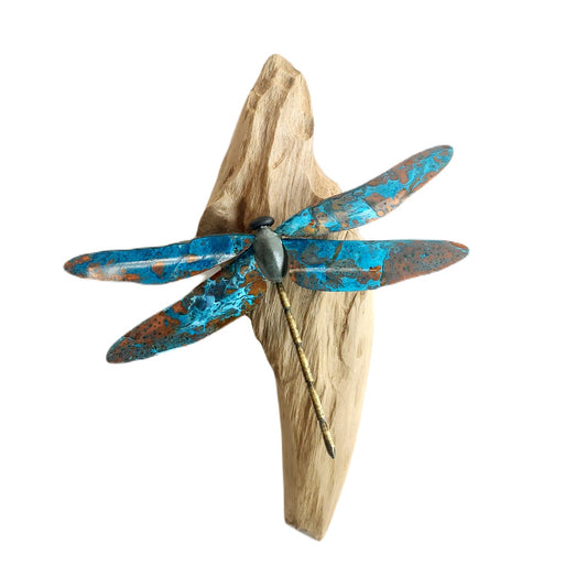 Dragonfly on Wood