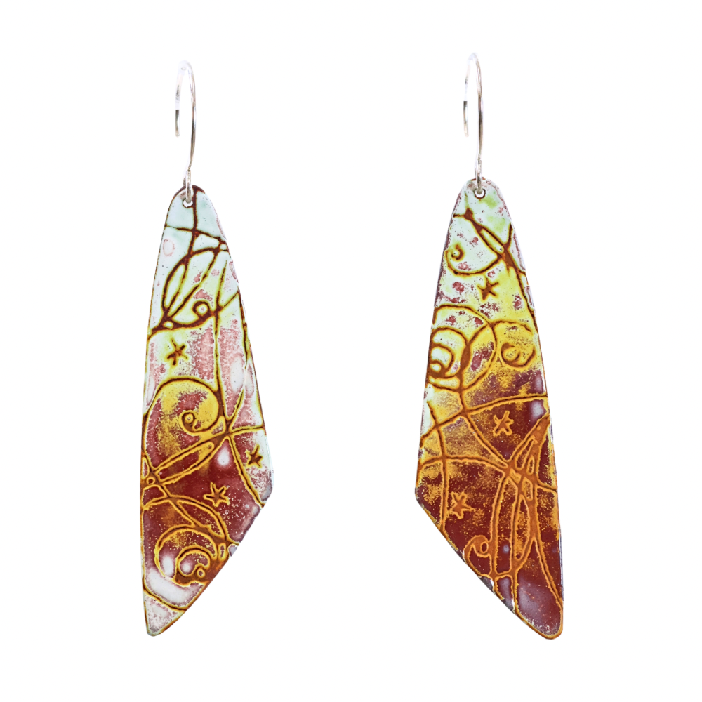 Lg. Wing Earrings. MWE2