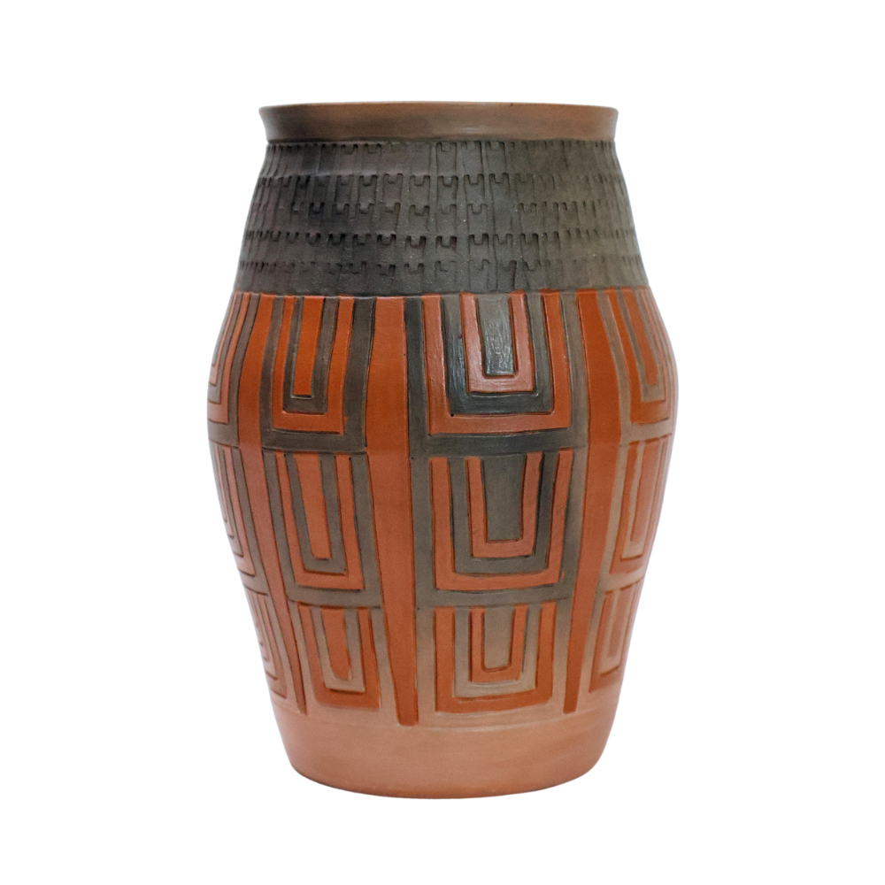 Medium Carved Vessel