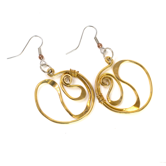 Lg Blossom Hoops