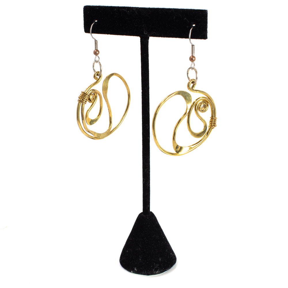 Lg Blossom Hoops