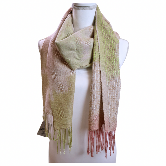 Handwoven Scarf - Dogwood Petal