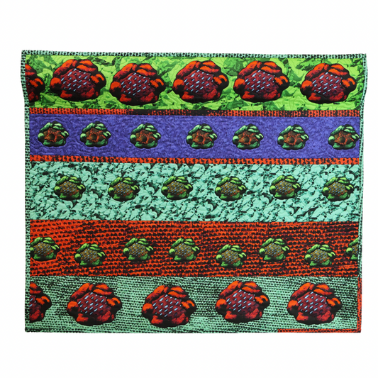 Posies in Bar Formation Quilt