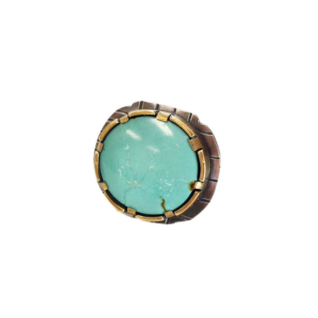 "Turquoise Tech" Ring