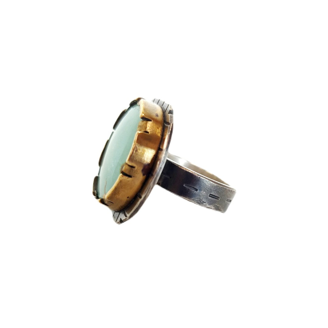 "Turquoise Tech" Ring