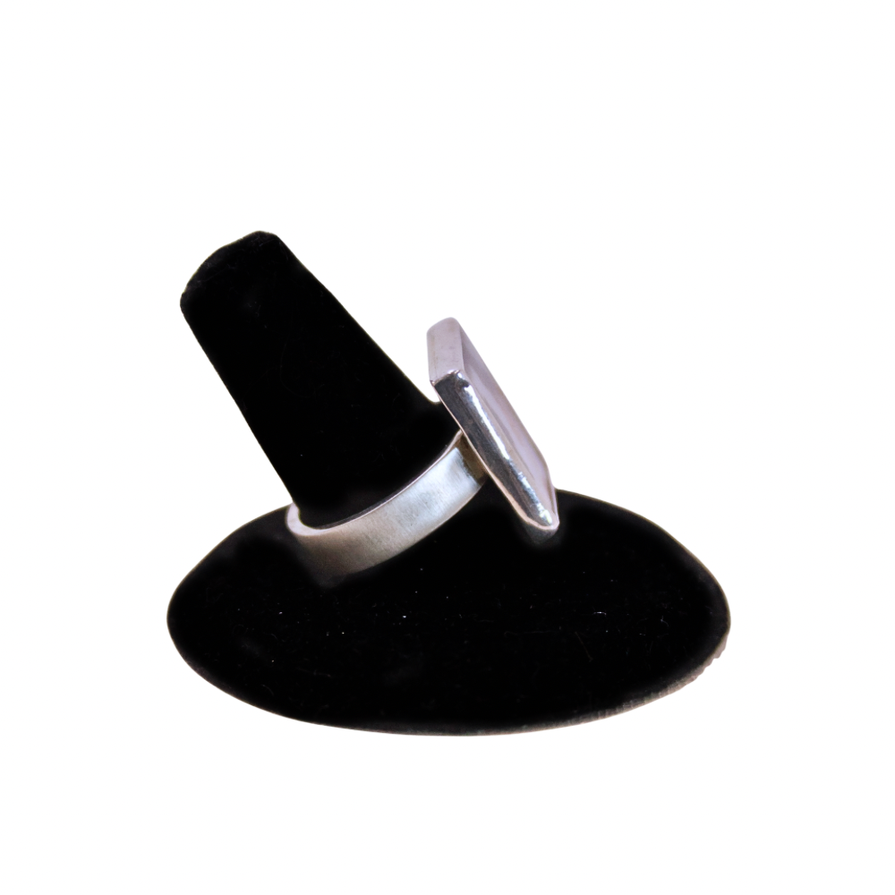 Square Agate Ring