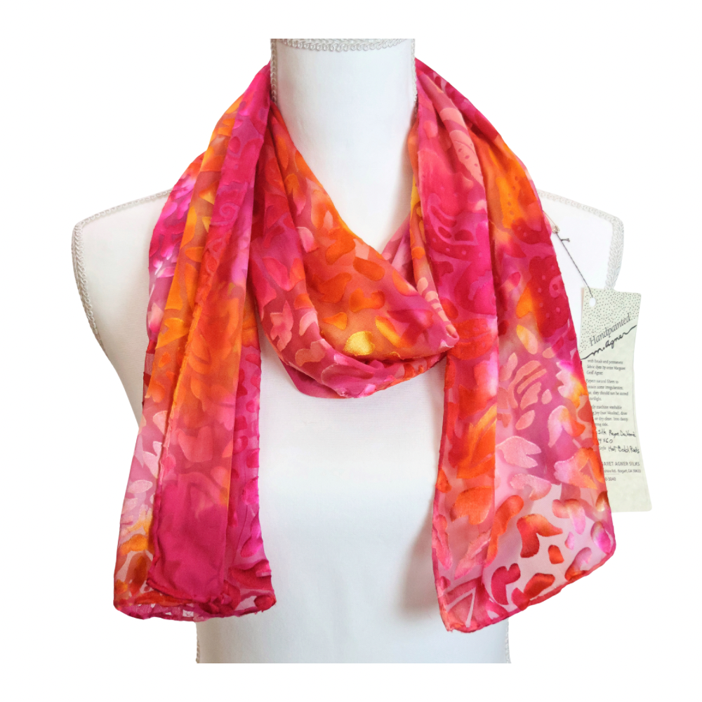 #5 Hot Bold Reds Scarf