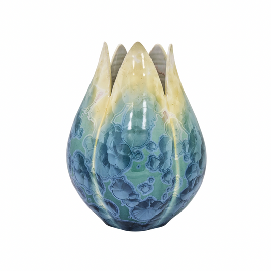 Sea Green Bloom Vase